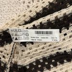 Massimo Dutti MAXIMUM DUTTI WOMENS BLOUSE MEDIUM Striped Crochet Tank Top Photo 6