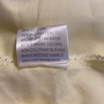 Lati Fashion large women’s yellow intimates long night gown embroidered flowers Photo 6