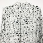 Premise Studio  Women's Long Sleeve Snake Print Top Size Medium Photo 6