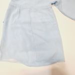 Michael Costello  x REVOLVE Lexa Dress in Light Blue Small Photo 11