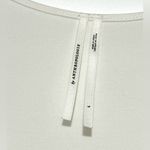 Anthropologie  White Asymmetrical Sleeveless Maxi Dress Large Photo 5