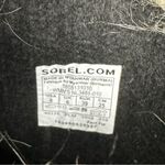 Sorel Women’s Size 8 Joan Of Arctic Lace Up Faux Fur Cuff Black Winter Boots Photo 11