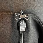 INC International Concepts Size 10 Wide Leg High Rise Dress Pants Faux Pockets Black Photo 7