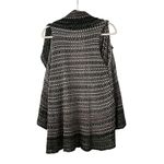 Mystree  sweater knit circle vest multi color One Size Photo 1