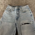 Wild Fable Light Blue Straight Leg Distressed Denim Jeans Pants Women’s Size 6 Photo 1