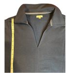 Pilcro ANTHROPOLOGIE Blue Johnny Collar Pullover Roomy Sweatshirt Women's MEDIUM Photo 10