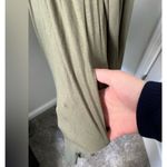 Himone Scoop Neck Long Sleeve Knee Length Dress Large Green Photo 2