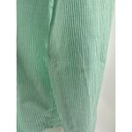 Everlane Women’s Button-Up Shirt Green Stripe 100% Cotton Long Sleeve Size 0 Photo 1