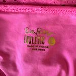 Lilly Pulitzer  - NWT Asana Bra Tank Top Pink Eyelet Racerback Shelf Bra Sz L Photo 6