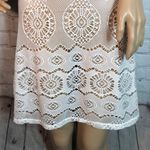 Ralph Lauren Sheer White Lace Swimsuit Coverup M 1990s Y2K Photo 4