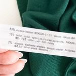 ZARA Womens Sweater Size S Green Turtleneck Minimalist Holiday Chic Cozy NWT Photo 4