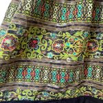 Cato Boho Hippie Indie Eclectic Distressed Earthy Floral Geometric Mini Dress Photo 1