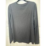 Zella  Womens 1X Gray Long Sleeve Athletic‎ Top Activewear Running Photo 5