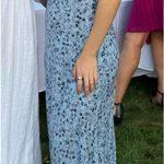 Madewell Floral Blue Midi Dress Photo 5