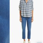 Frank & Eileen Wicklow Italian Denim Crop Chinos Jeans size 6 $298 Blue Photo 15