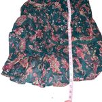 Band of Gypsies Band Of The Free Run The World Pine Berry Paisley Empire Waist Midi Dress Small Photo 10