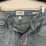 frame denim FRAME Le Skinny De Jeanne In Chrome Blue Silver High Waist Photo 6