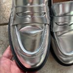 Madewell  The Vernon Leather Loafer Silver Photo 4