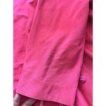 Vtg 70s Hot Pink Dress M Barbiecore Conservative belted ILGWU Church Formal Work Size M Photo 10