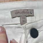 Wonderly  belted white denim flare fit Women’s 28 Photo 4