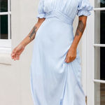 Selfie Leslie 
Linka Off-Shoulder Tie Back Midi‎ Dress Photo 0