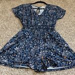Nine Britton  Floral Print Romper Photo 0