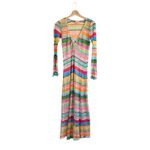 Show Me Your Mumu Vacay Coverup in Multicolor Crochet S Photo 3