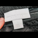 🔴 New York & Company Strapless Maxi Dress S | Rosette Bodice, Black, Flowy Fit Black Photo 6