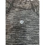 Lululemon Womens Long Sleeve Gray & Black Athletic Top Size 10 Photo 6