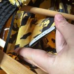 T Tahari Tahari Jewel Tone Watercolor Tie Dye Print Satin Halter Top Blouse Size Large Photo 4