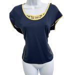 NWT Bollé Sport Billie Blue Short Sleeve Mesh Detailing Sports Tee M‎ athletic Size M Photo 6