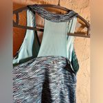 Blue Patterned Athleisure Sleeveless Dress by MPG EUC, great 4 tennis/pickleball Photo 7