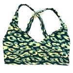 Aerie NWT OFFLINE Bye Cheetah Print Sports Bra Size XS Green Photo 0