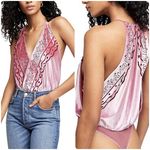 Free People  Body Talk Bodysuit in Antique Shell Photo 1