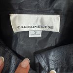 CAROLINE ROSE Cotton blend Elegant Black and Gray Women's Blazer SZ Small Photo 9