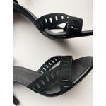 Joie  • NWT Black Laser Cut Ankle Strap Heels Photo 29