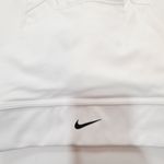 Nike  Longline Sports Bra in White Photo 3
