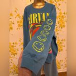 Nirvana Smile overdyed sweatshirt very oversized size L/XL Photo 6