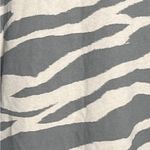 American Eagle Sweatshirt Womens Small Cream Gray Zebra Print Jegging Fit Lounge Photo 4