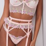 For Love & Lemons NWT April Bloom Garter Belt - Small Photo 9
