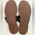 Tory Burch  Carson Thong Welt Leather Sandals in Perfect Black, Sz 8 - Like New! Photo 4