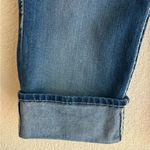 True Religion Medium Wash Mid Rise Denim Knee Length Cuffed Bermuda Shorts 29 Photo 2