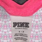 PINK - Victoria's Secret Pink brand pink & gray T-shirt with fun sa… Photo 4