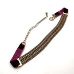 Chico's Chico’s Choker Velvet Mesh Chain Necklace Victorian Coquette Photo 8