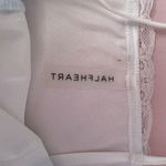 Half Heart white and blue gingham lace dress Size L Photo 1