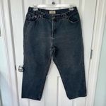 L.L.Bean jeans relaxed fit 100% cotton straight leg size 18 petite black Photo 0