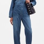 Madewell - Utility Denim Coveralls in Blue Photo 3