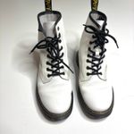 Dr. Martens Zavala White Leather 8 Eye Lace Up Combat Boot 8 Photo 9