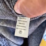 Calvin Klein  Sweater Dress Animal Print Short Sleeve Grey Black Women's Medium Photo 2