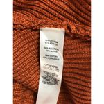 Chico's Chico’s Women Sweater Turtle L Long Sleeve Pullover Knit Y2K Minimalist Orange Photo 6
